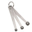 Baking Measuring Spoons 3 Pc Set Dash-Pinch-Smidgen