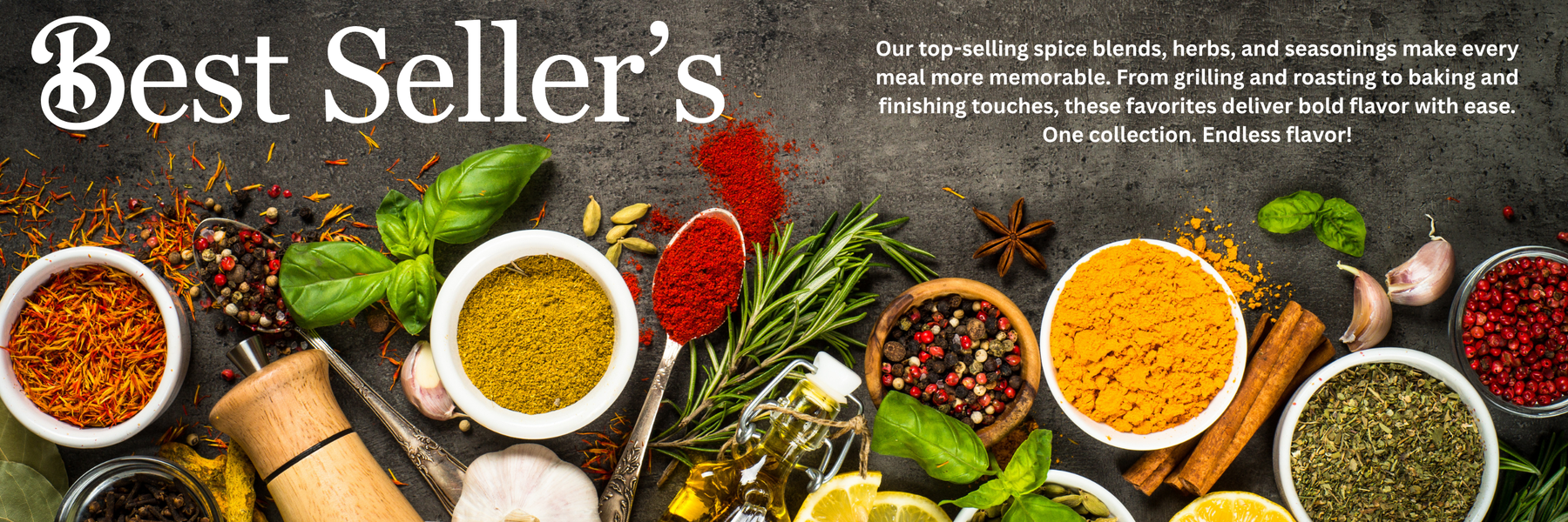Premium Blends. Unforgettable Best Sellers