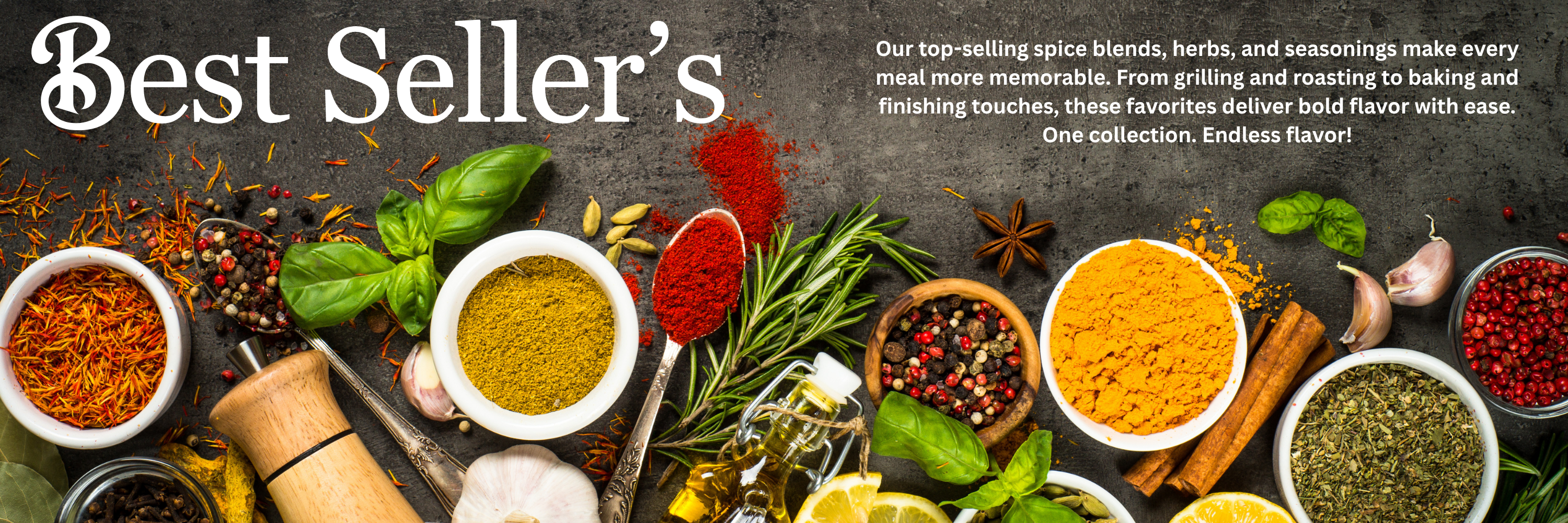 Premium Blends. Unforgettable Best Sellers