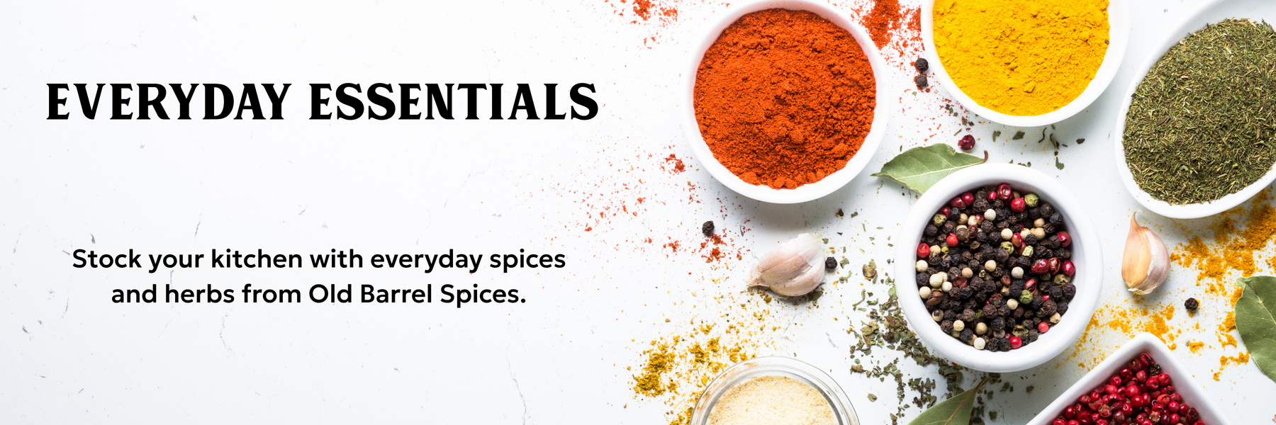 Everyday Essential Spices & Herbs
