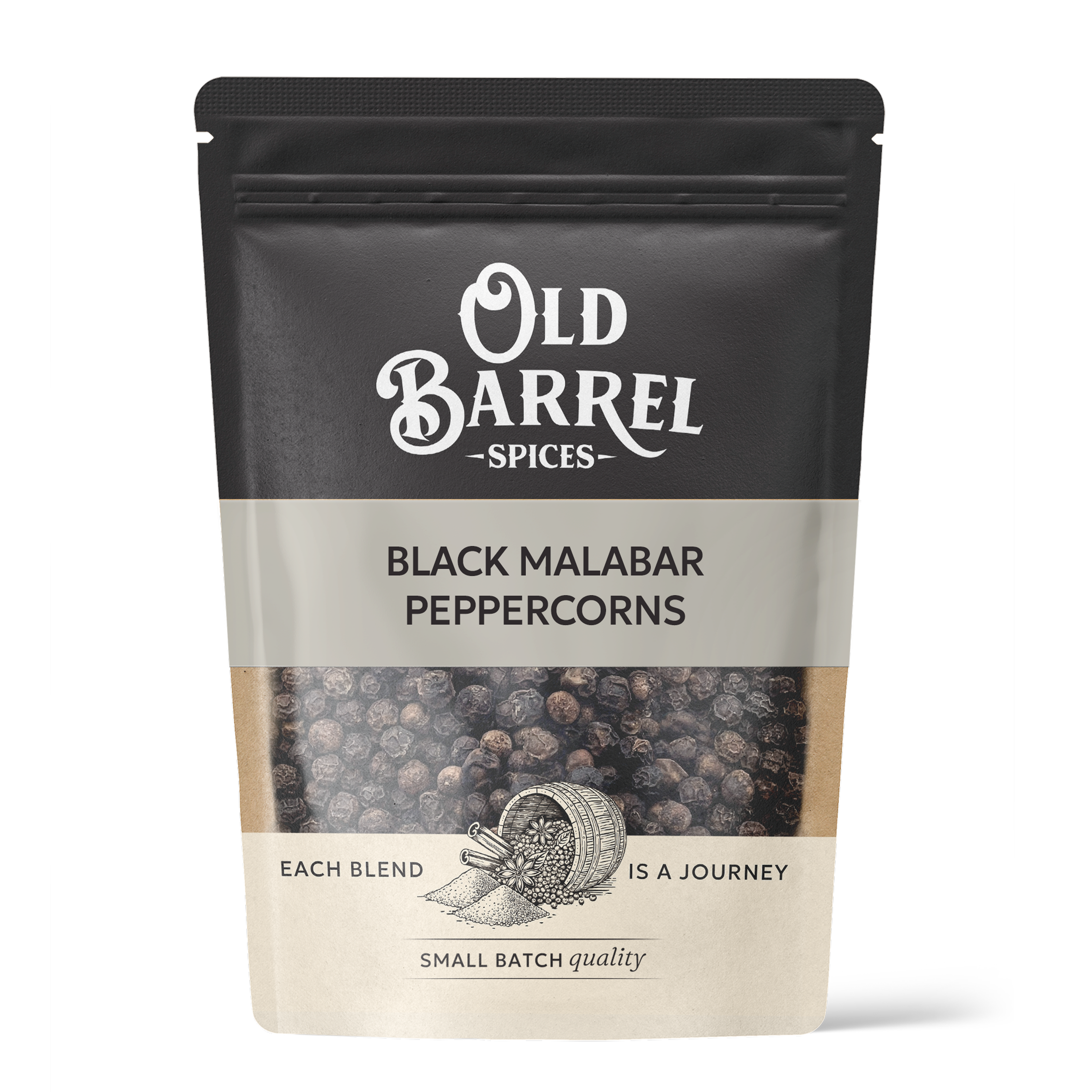 Black Malabar Peppercorns