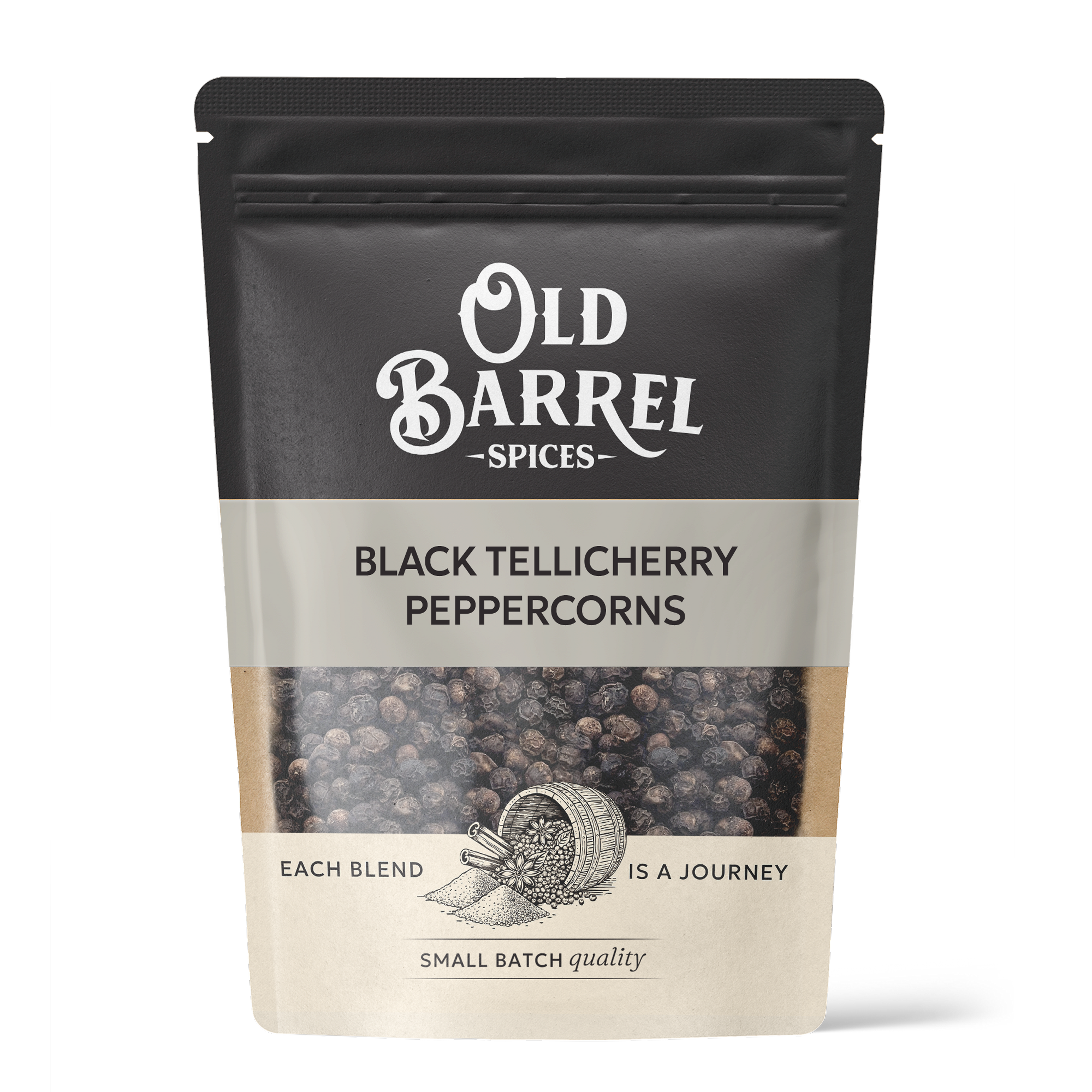 Black Tellicherry Peppercorns