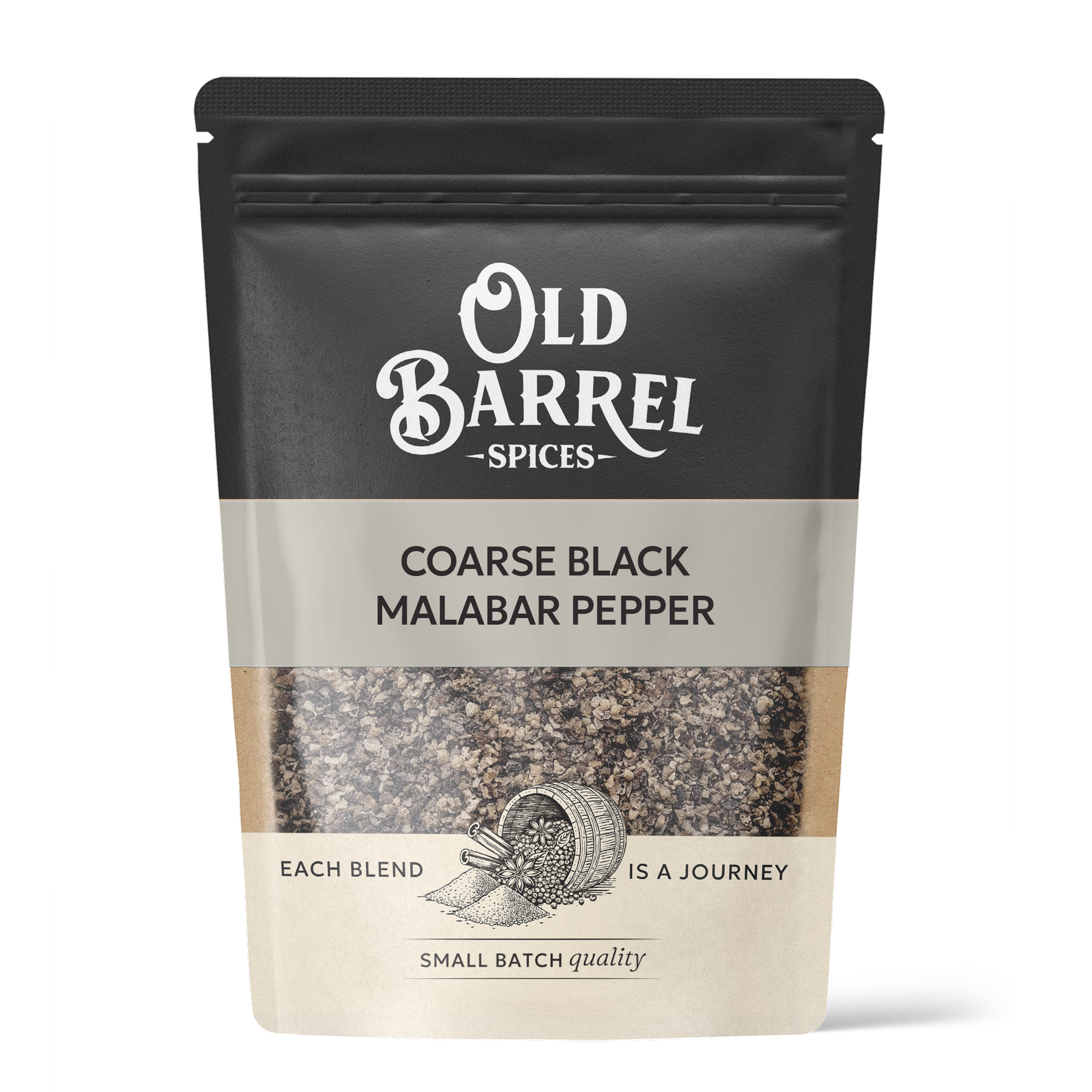 Coarse Black Malabar Pepper