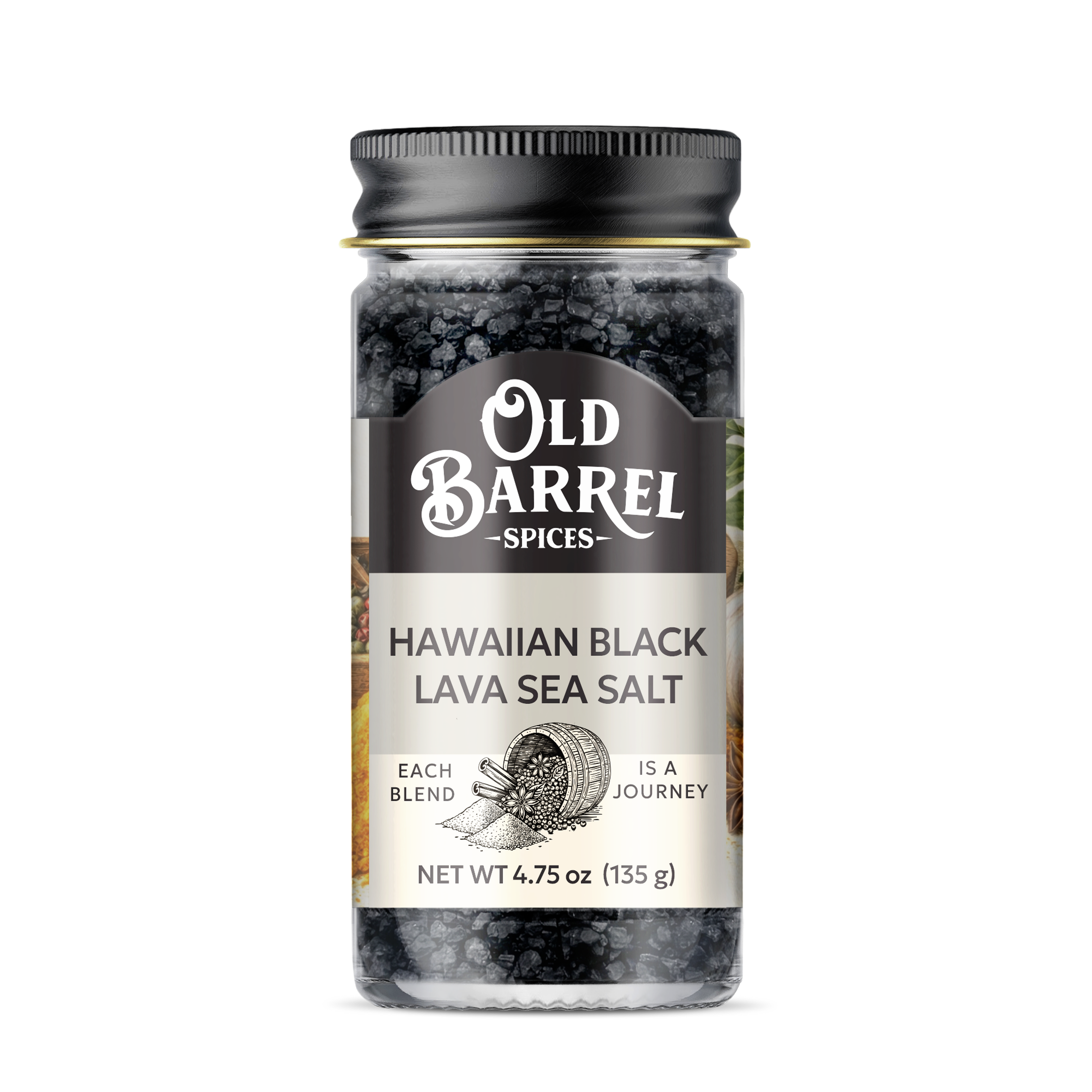 Hawaiian Black Lava Sea Salt