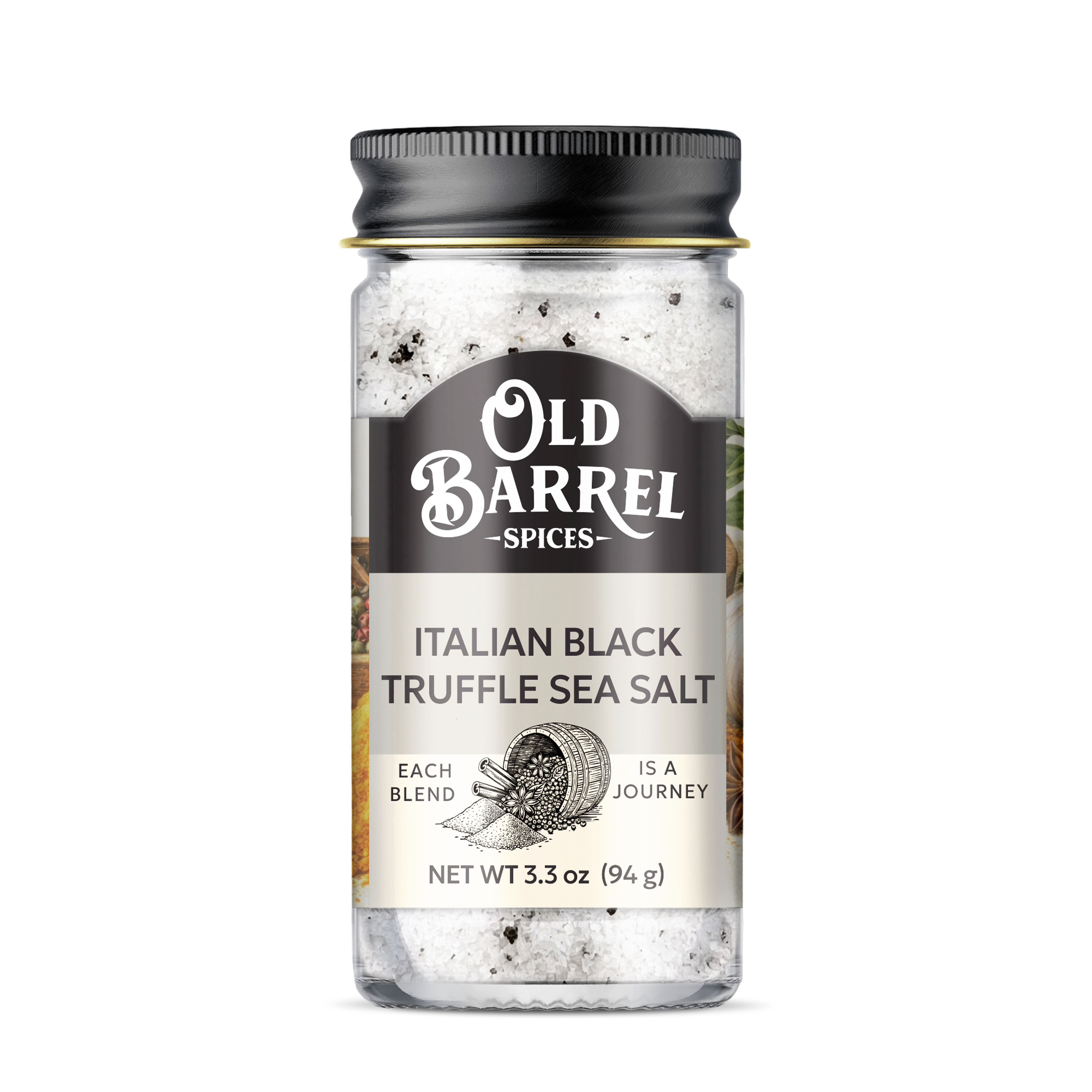 Italian Black Truffle Sea Salt