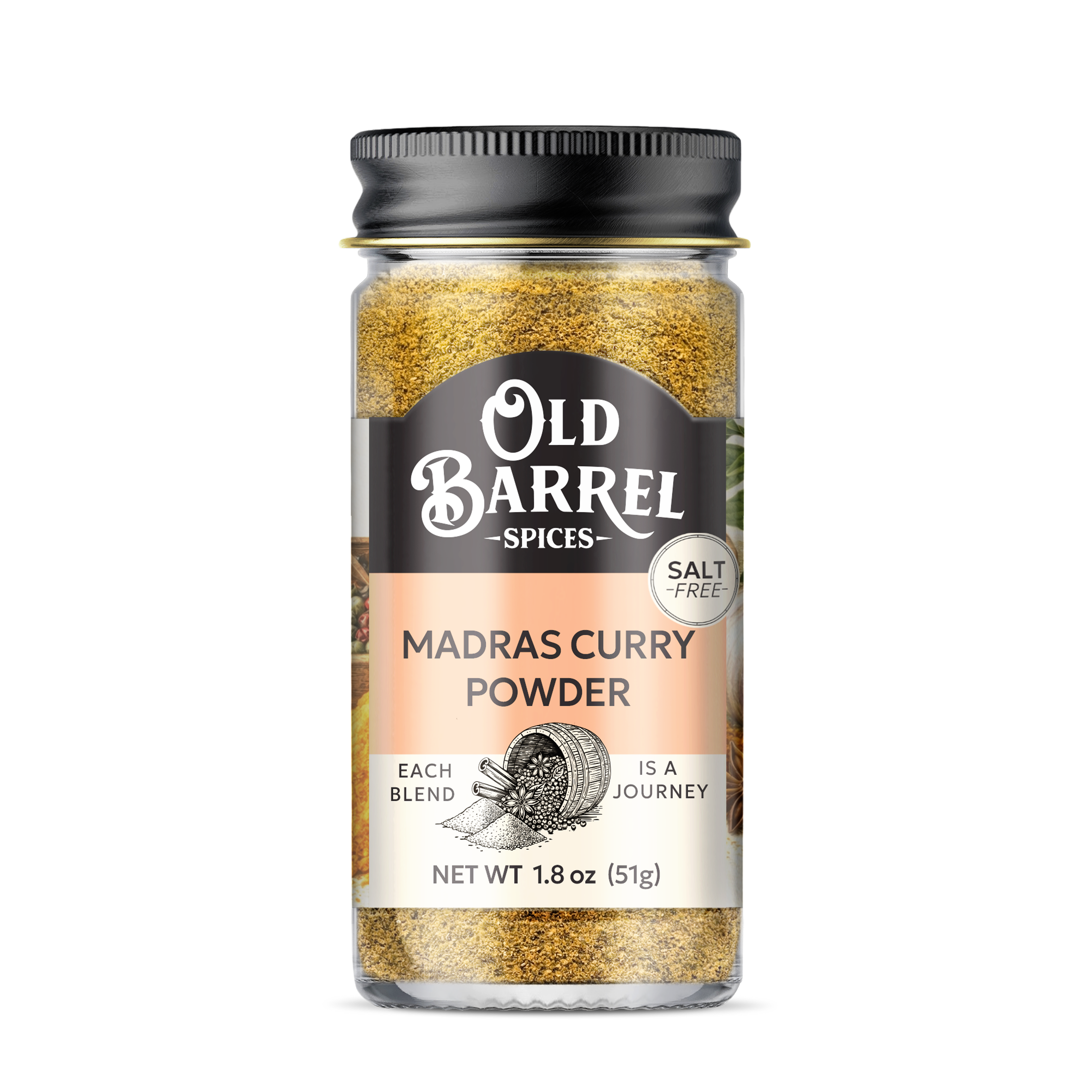 Madras Curry Powder (Salt-Free)