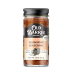 Old Barrel Spices Shawarma Seasoning jar on a white background