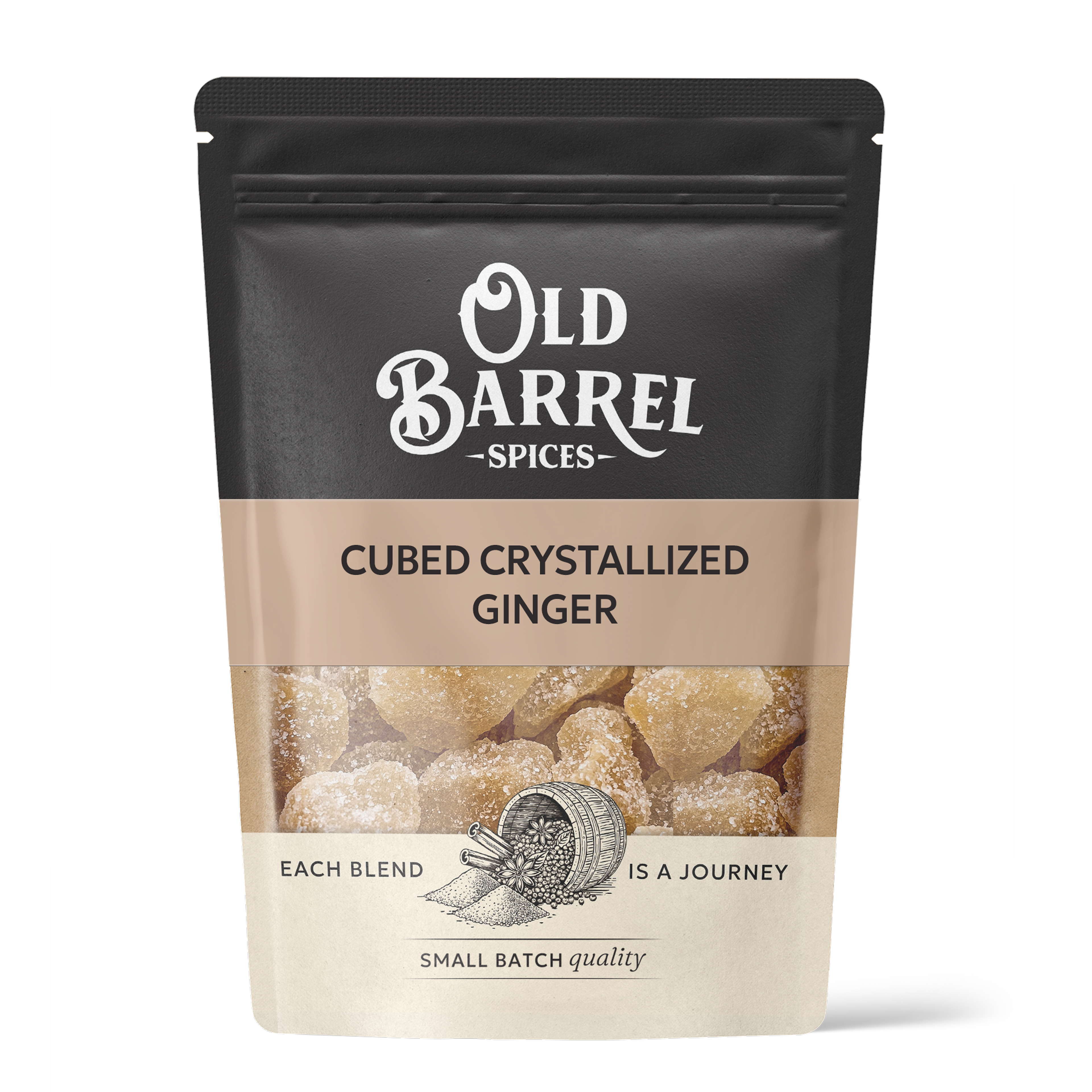Cubed Crystallized Ginger