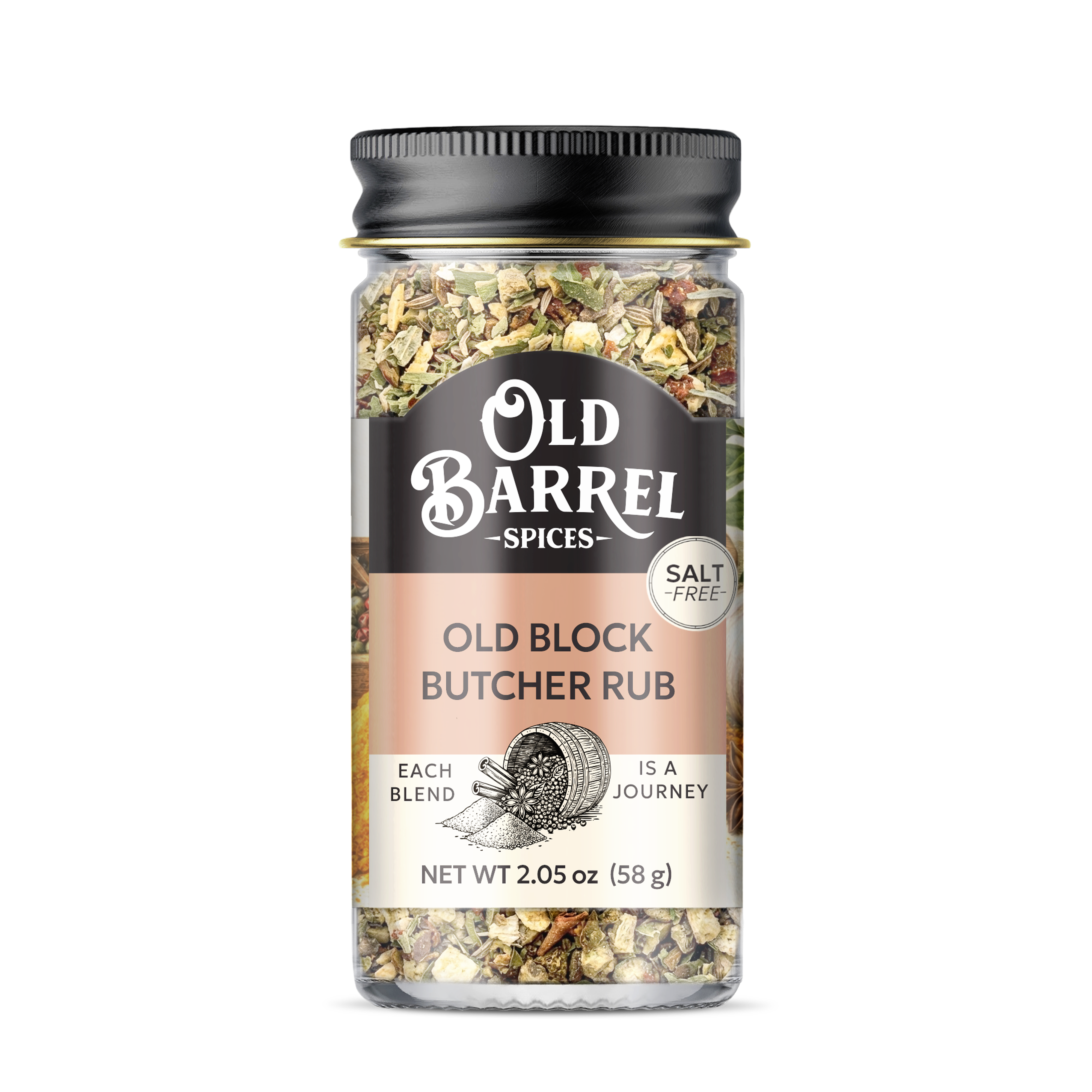 Old Block Butcher's  Rub (salt free) Main image