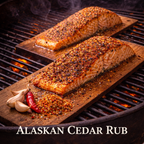 Alaskan Cedar Salmon Rub