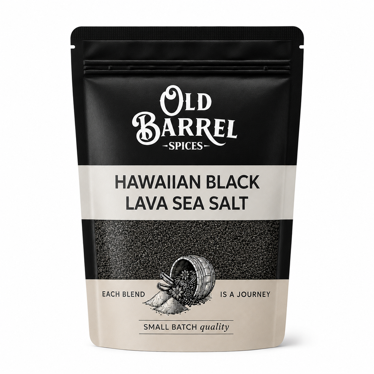 Hawaiian Black Lava Sea Salt