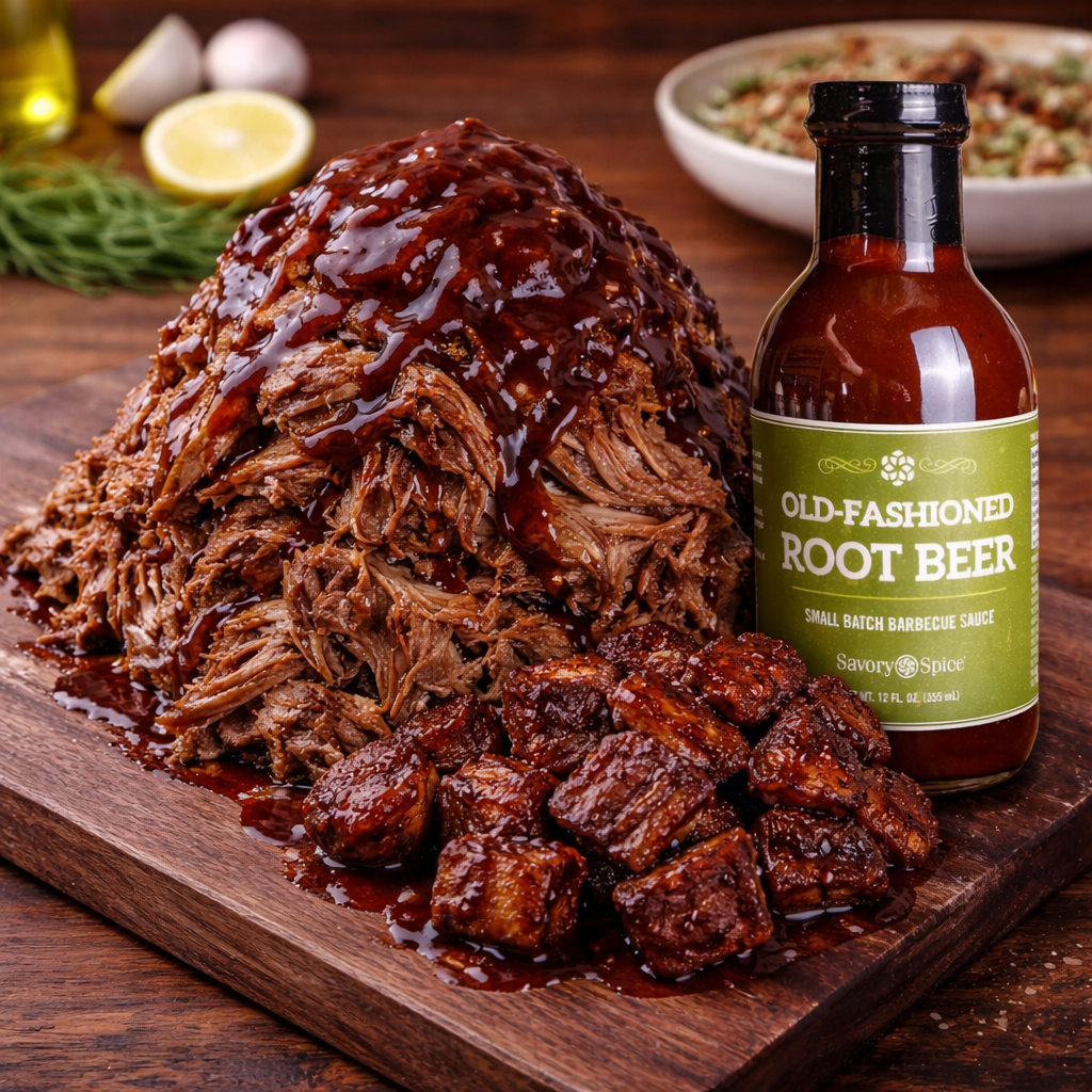 Old-Fashioned Root Beer Barbecue Sauce- by Savory Spice