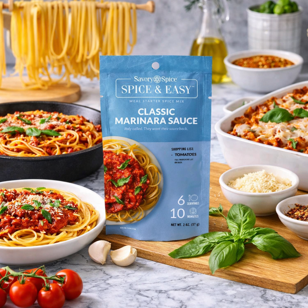 Classic Marinara Sauce  - Spice & Easy by Savory Spice Secondary image