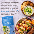 Greek Tzatziki Dip - Spice & Easy by Savory Spice