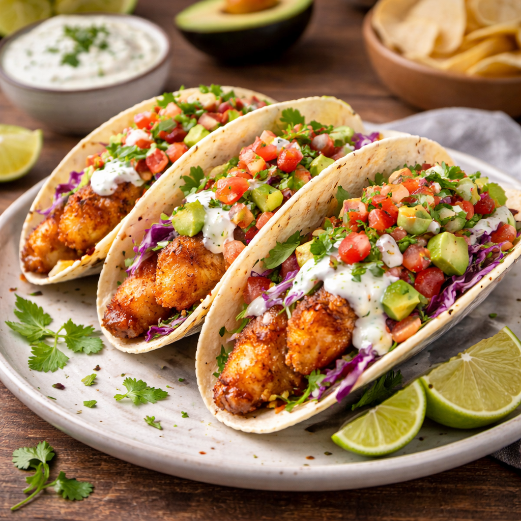 Honey Sriracha Lime Fish Tacos - Spice & Easy by Savory Spice Secondary image