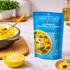 Saffron & Chanterelle Risotto - Spice & Easy by Savory Spice