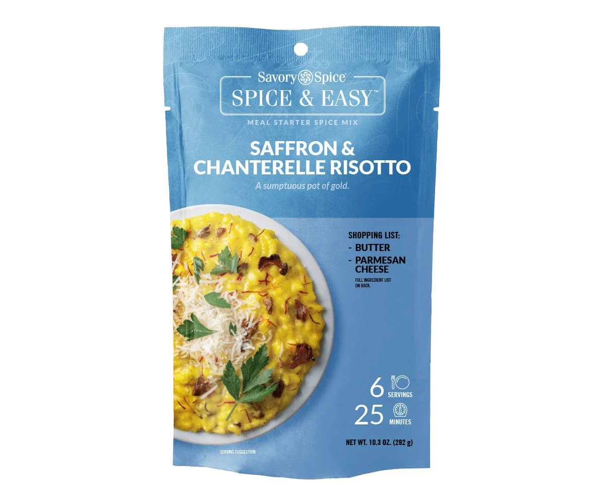Saffron & Chanterelle Risotto - Spice & Easy by Savory Spice Main image