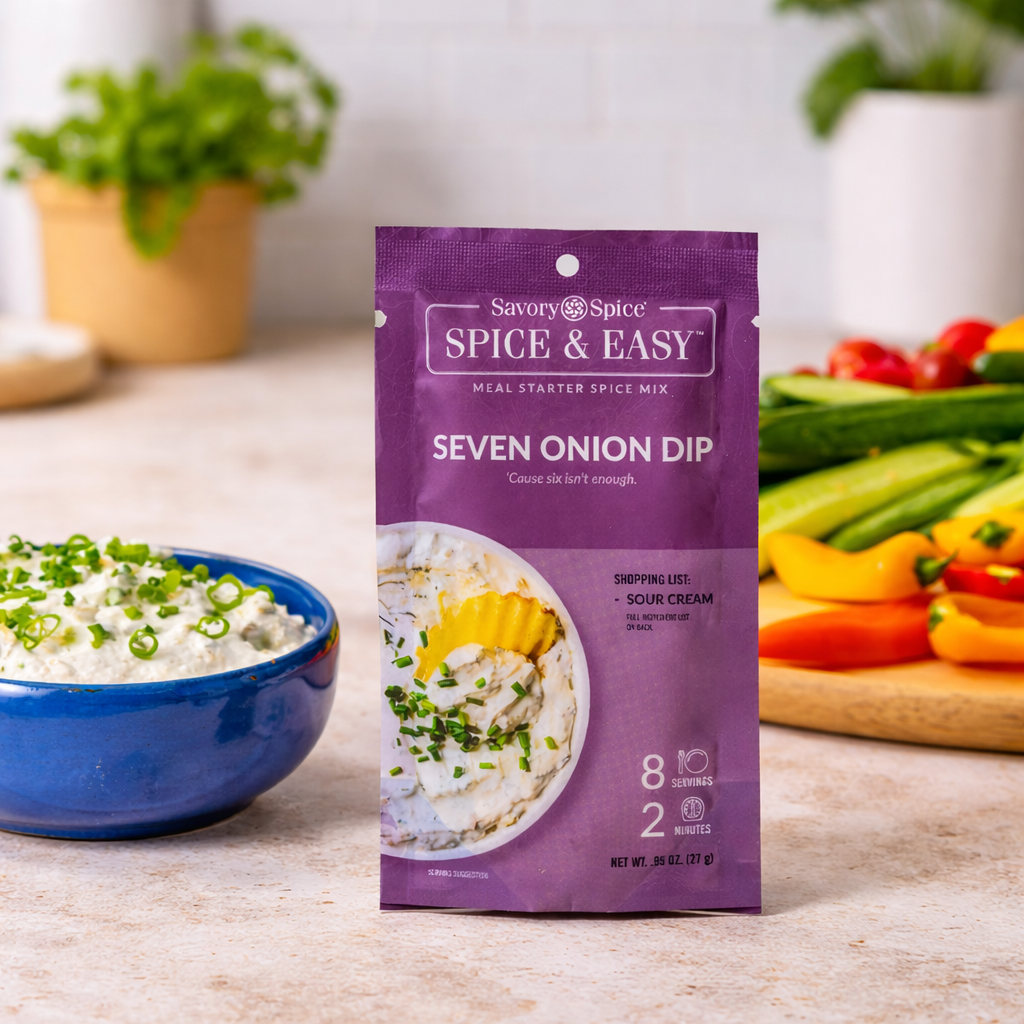 Seven Onion Dip Mix - Spice & Easy by Savory Spice