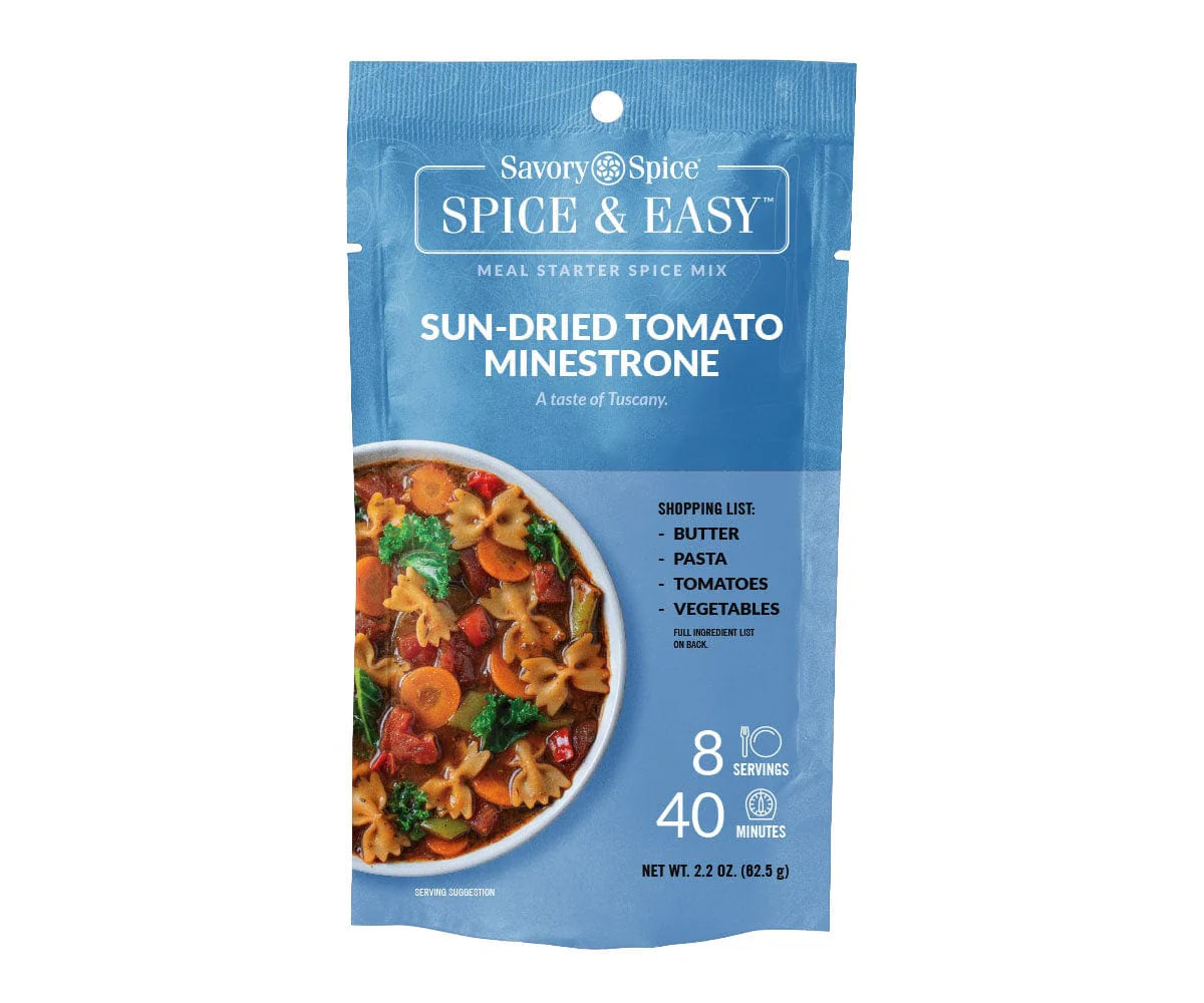 Sun-Dried Tomato Minestrone - Spice & Easy by Savory Spice Main image