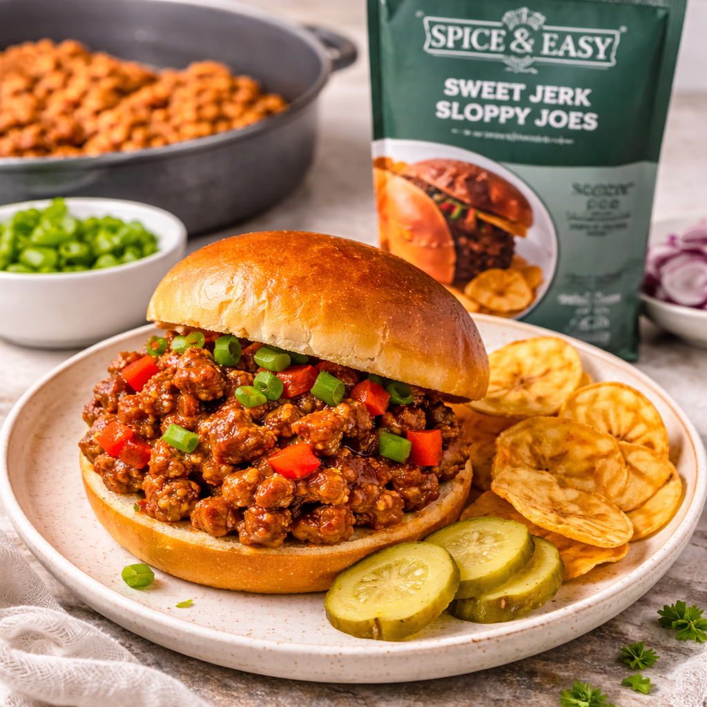 Sweet Jerk Sloppy Joes- Spice & Easy by Savory Spice Secondary image