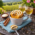 Spiced Carrot Mug Cake - Spice & Easy by Savory Spice