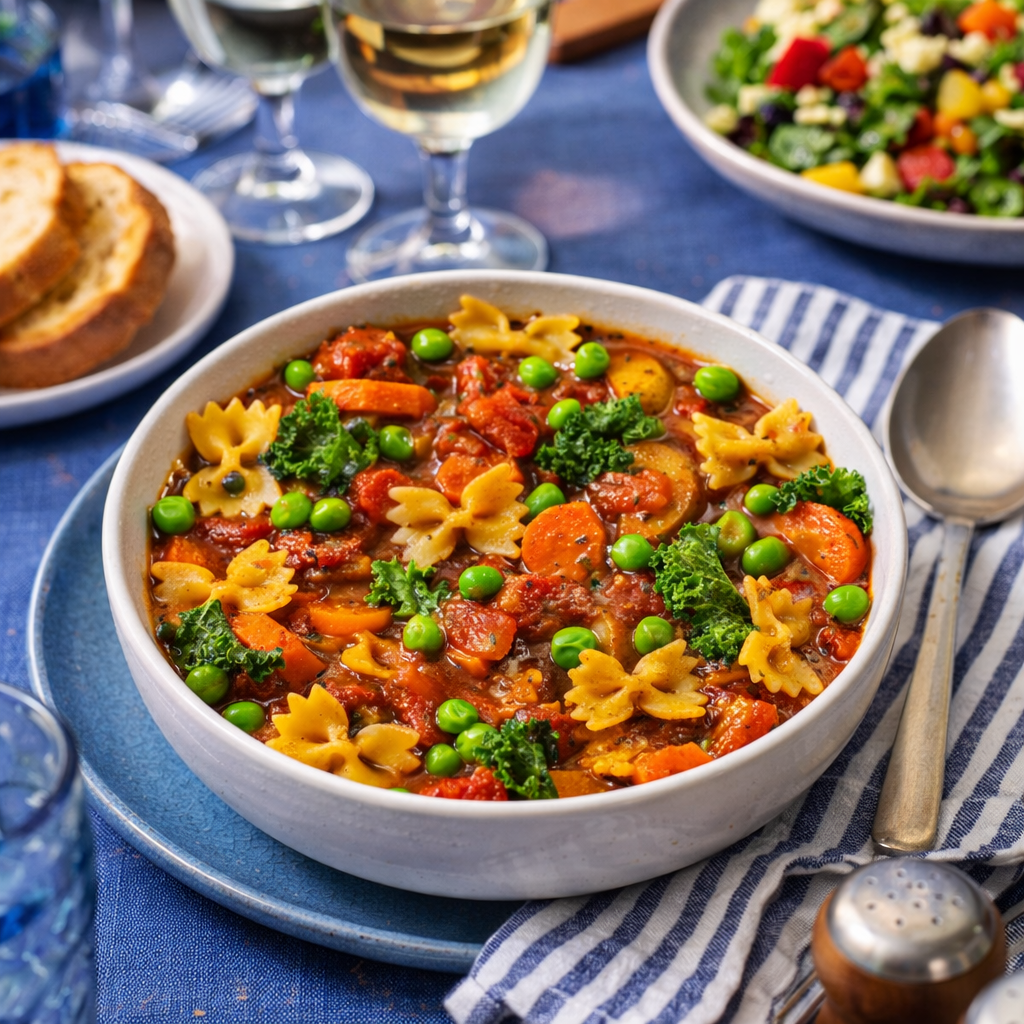 Sun-Dried Tomato Minestrone - Spice & Easy by Savory Spice