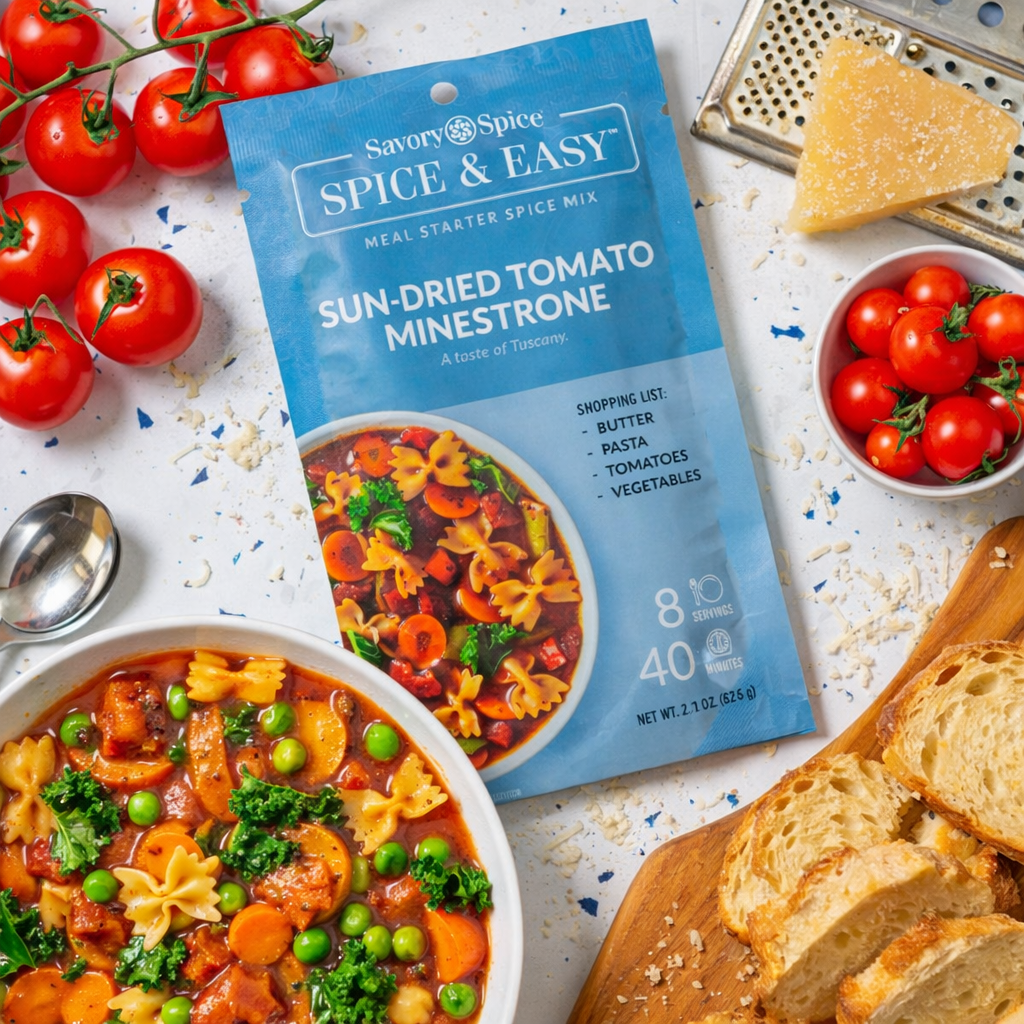 Sun-Dried Tomato Minestrone - Spice & Easy by Savory Spice Secondary image